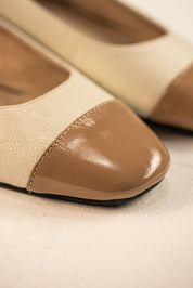 Baleta Bicolor Leather