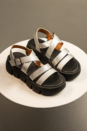 Sandalia Lunar Track Plata