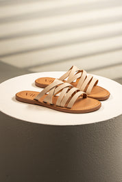 Sandalia Slide Esparta Nude