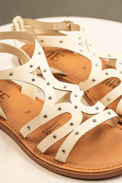 Sandalia Gladiadora con Studs