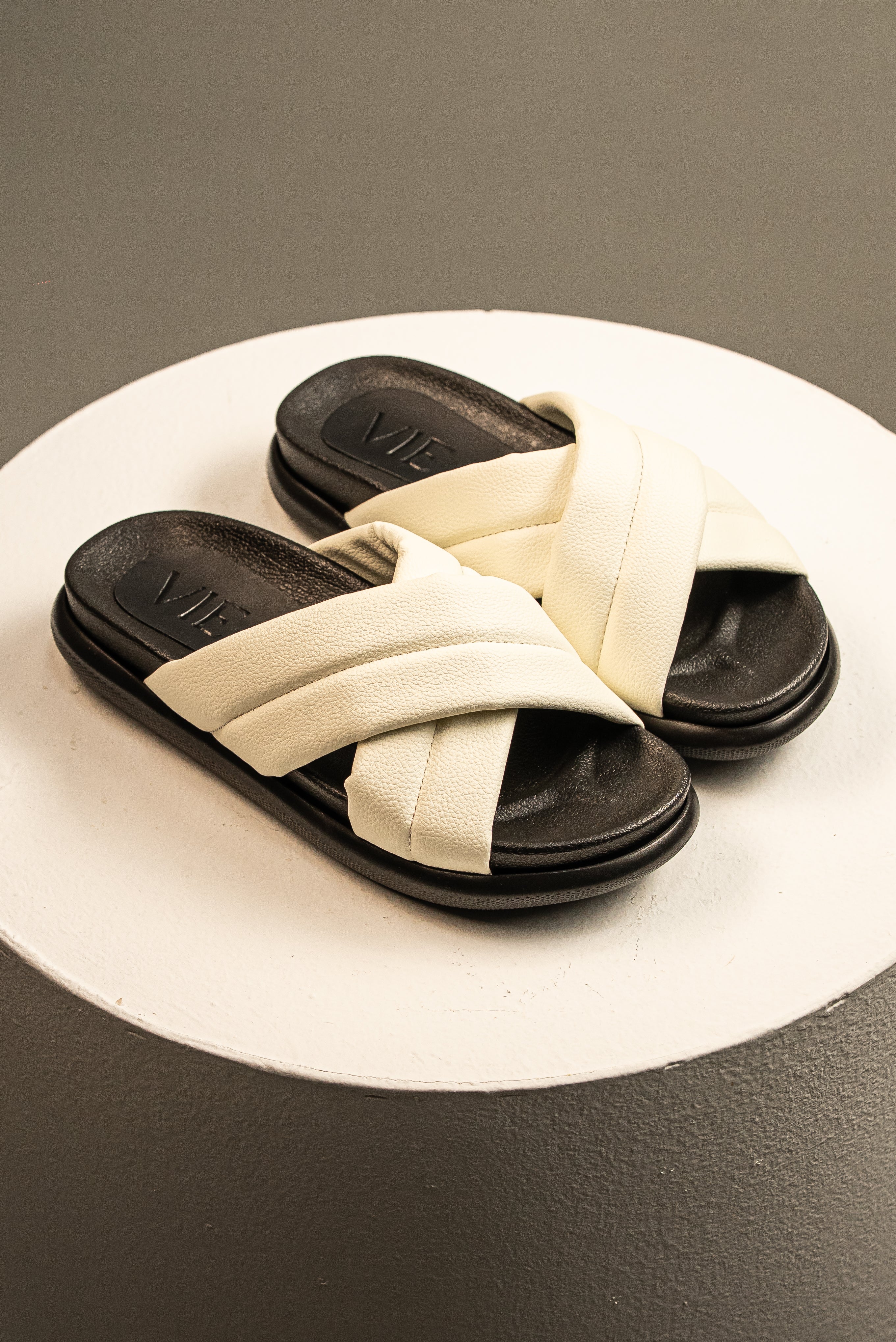 Sandalia Crossover Vainilla