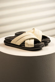 Sandalia Crossover Vainilla