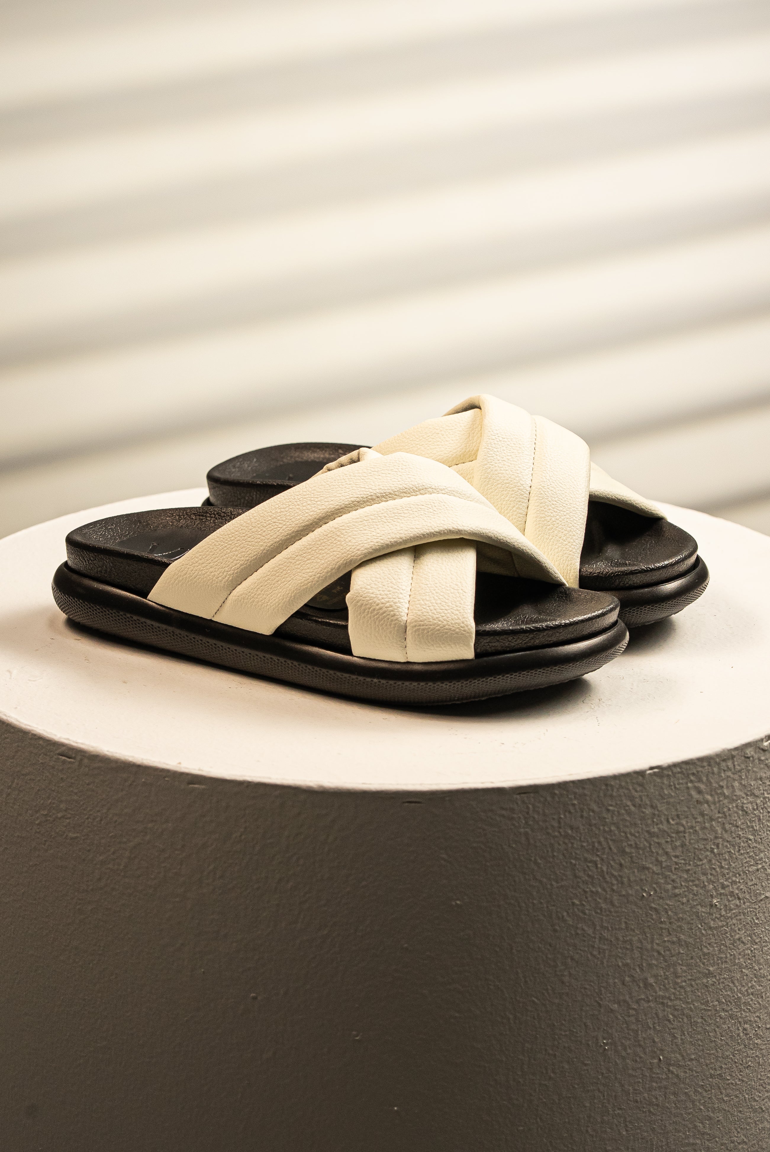 Sandalia Crossover Vainilla