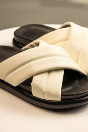 Sandalia Crossover Vainilla