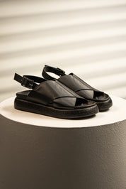 Sandalia Sombra Crisscross