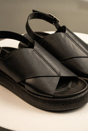 Sandalia Sombra Crisscross