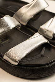 Sandalia Plata Chunky