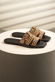 Sandalia Slide Cheeta Chic