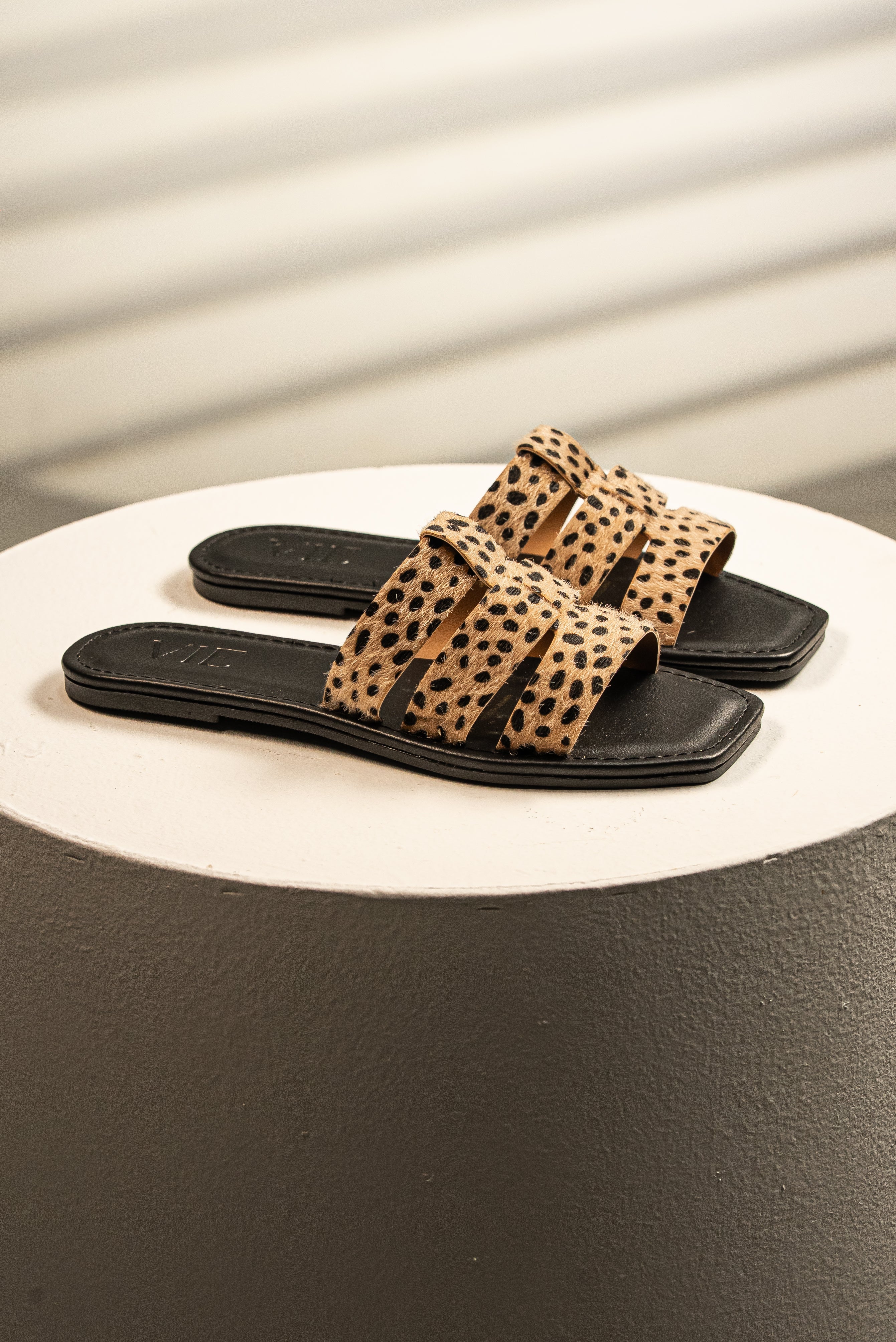 Sandalia Slide Cheeta Chic