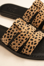 Sandalia Slide Cheeta Chic