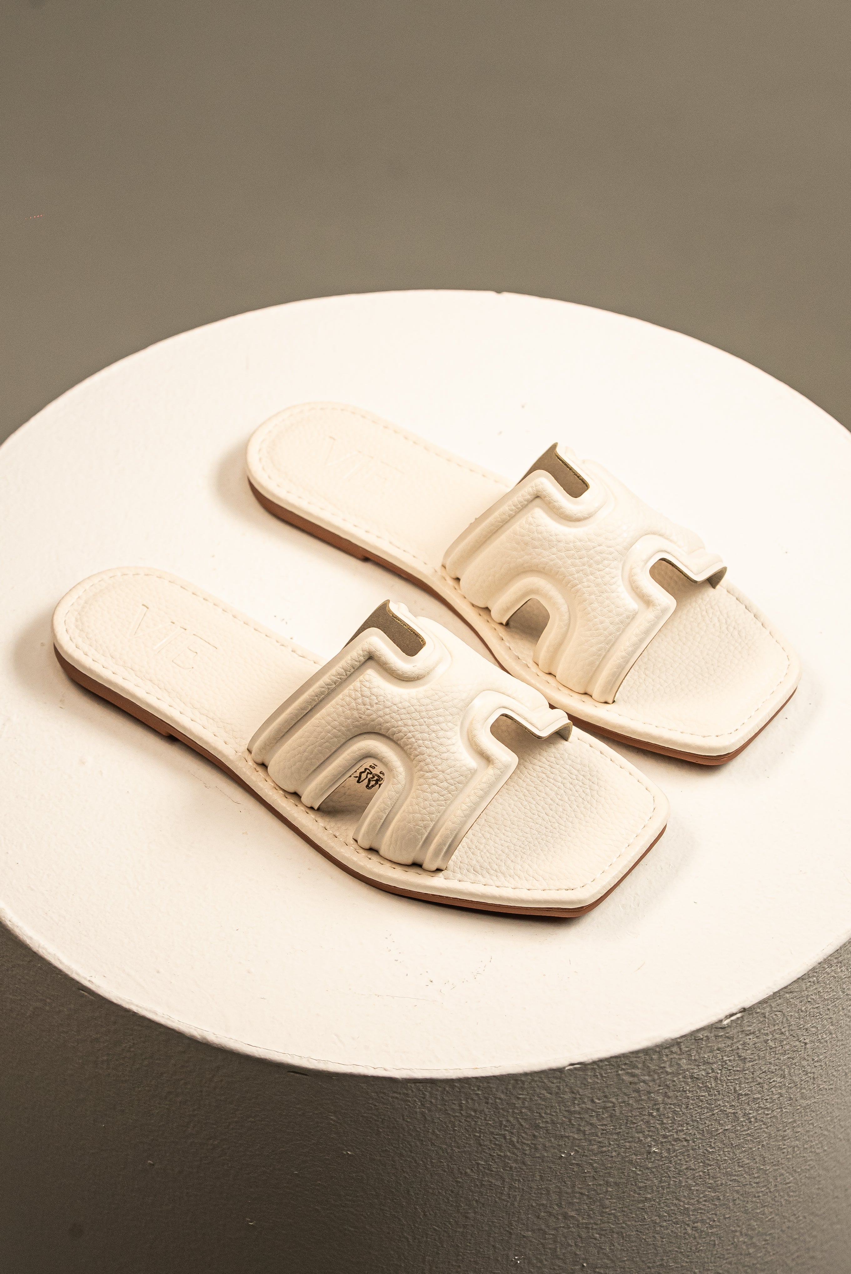 Sandalia Slide Niza Blanco