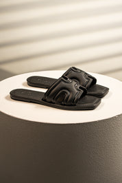 Sandalia Ícono Negro