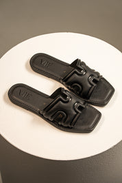 Sandalia Ícono Negro