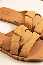 Sandalia Snake Print