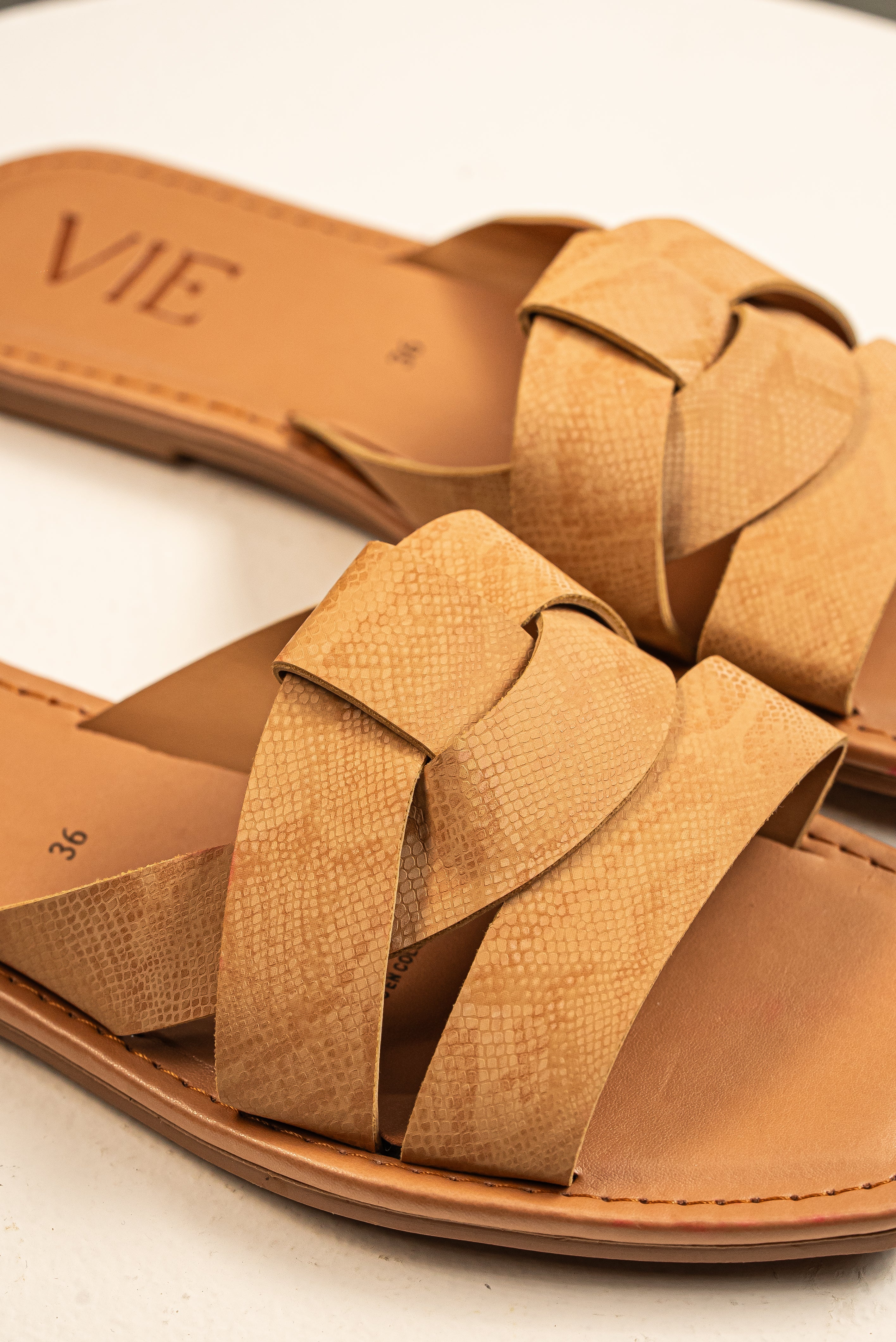 Sandalia Snake Print