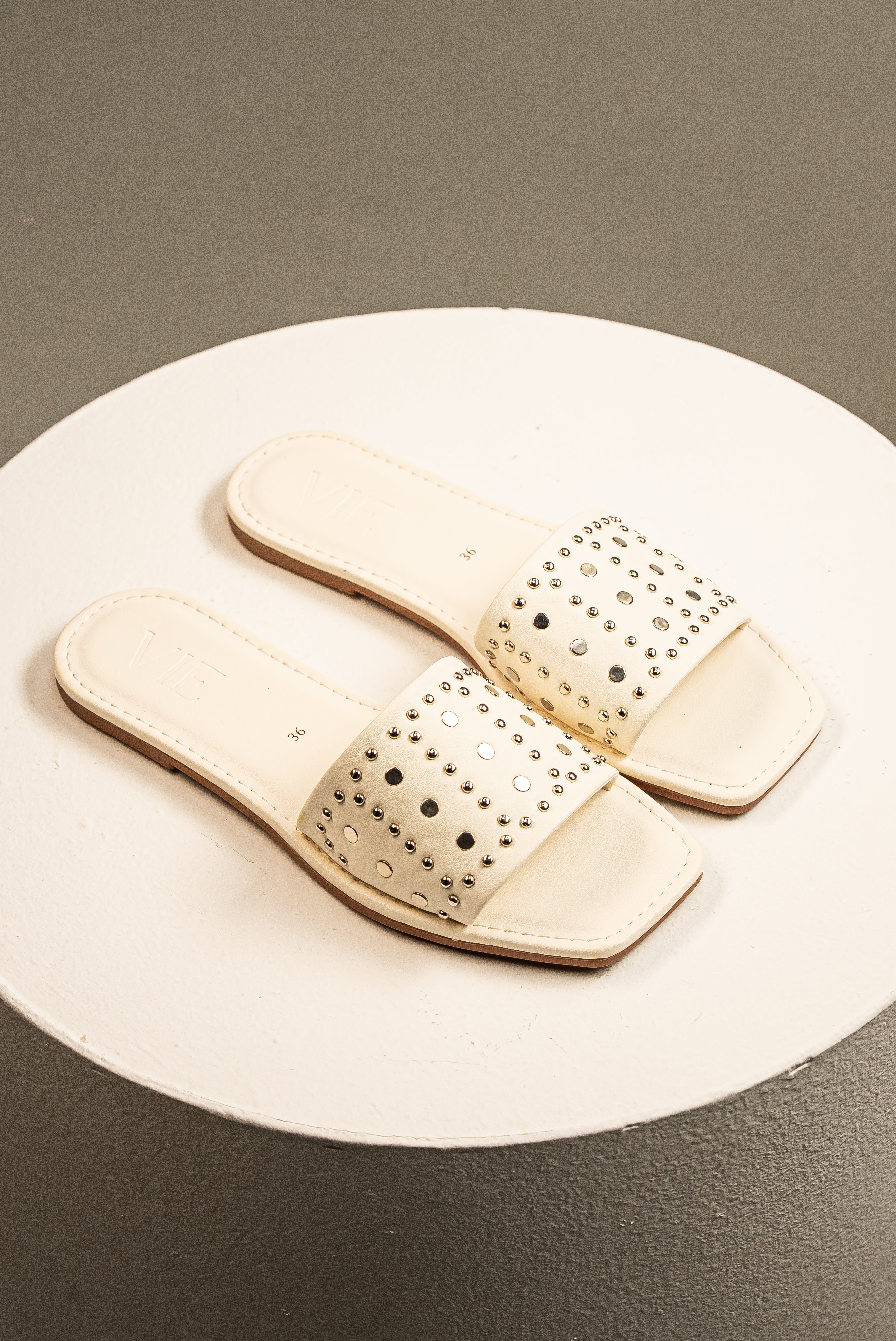 Sandalia Slide Cuadrado