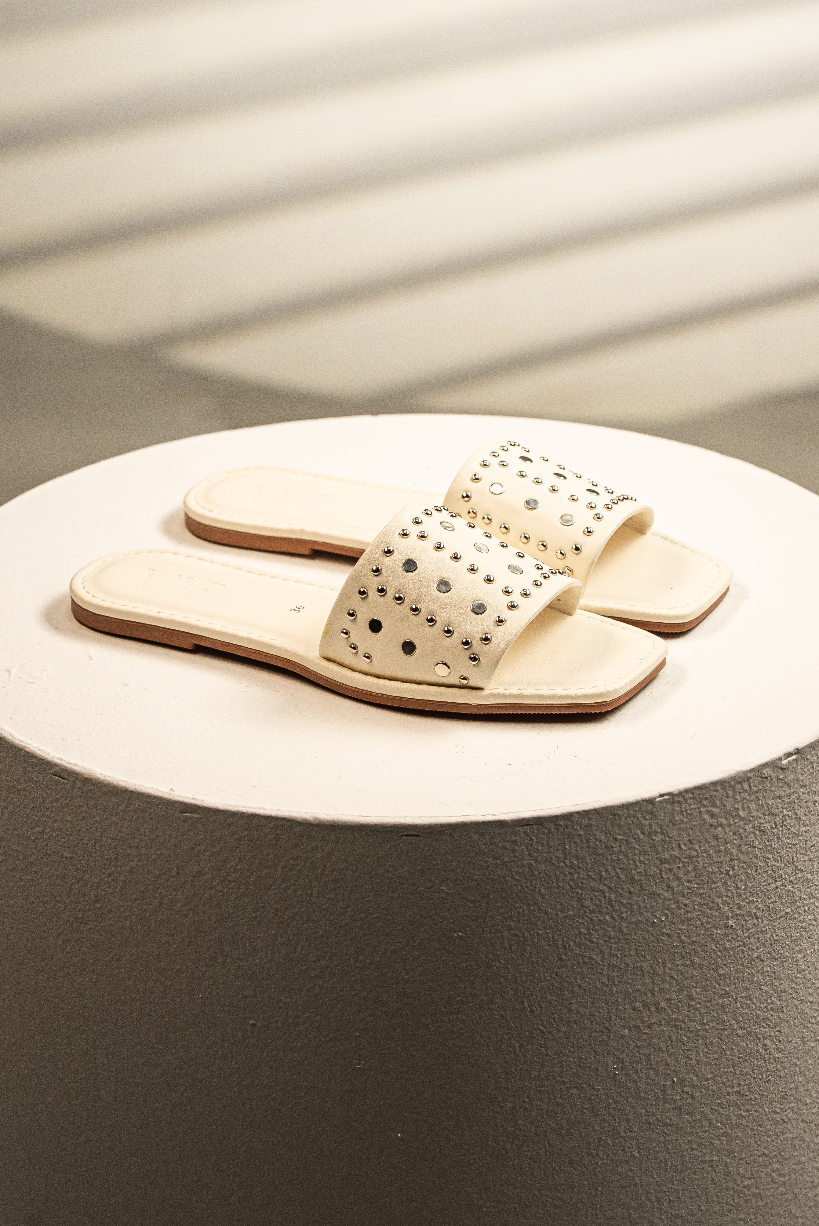 Sandalia Slide Cuadrado