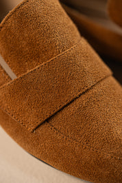 Mocasín Amada Cuero Miel