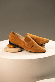 Mocasín Amada Cuero Miel