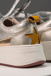 Tenis Plata y Militar