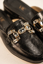 Mules Carolina Negro Noche