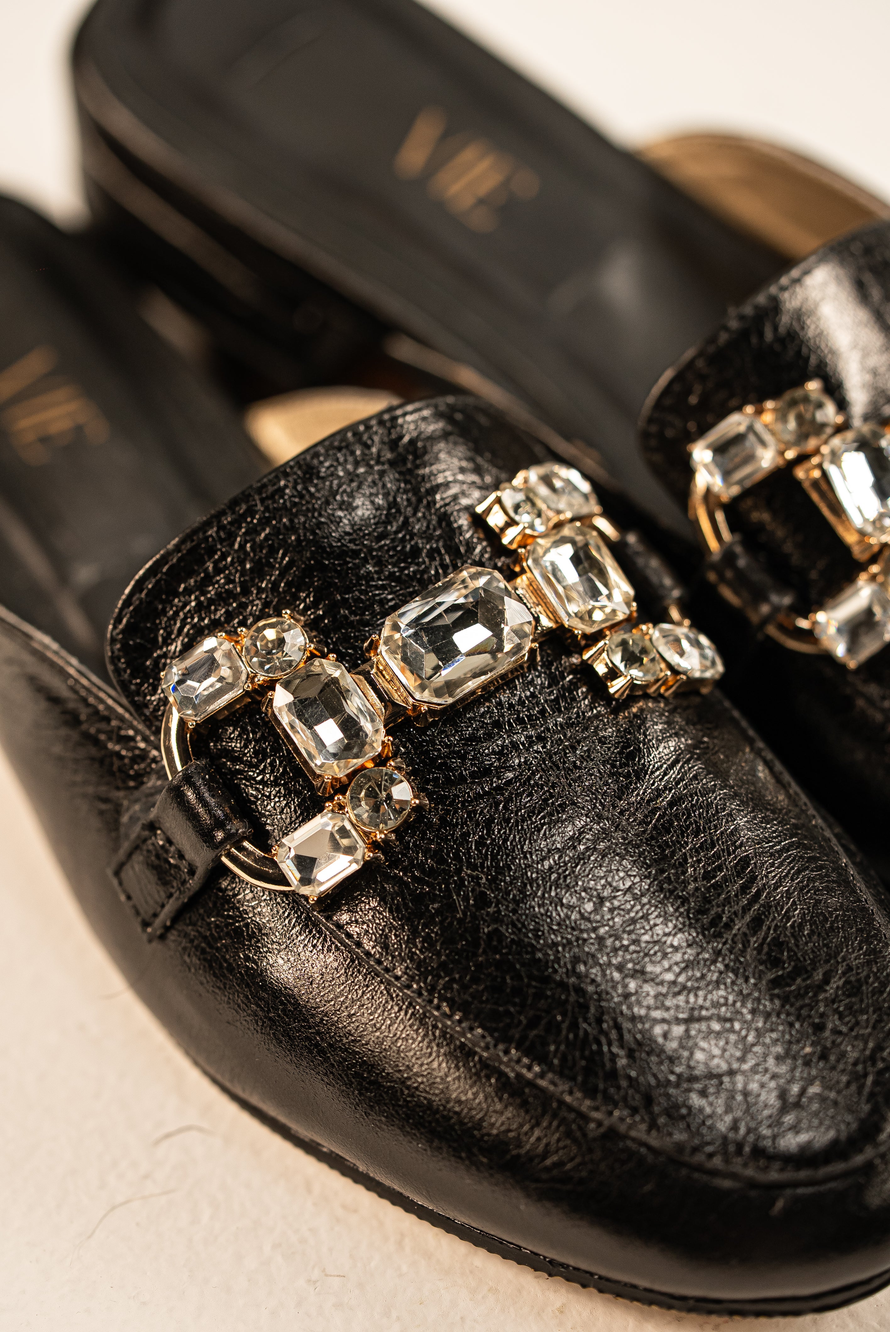 Mules Carolina Negro Noche