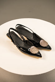 Slingbacks Kiara Negro