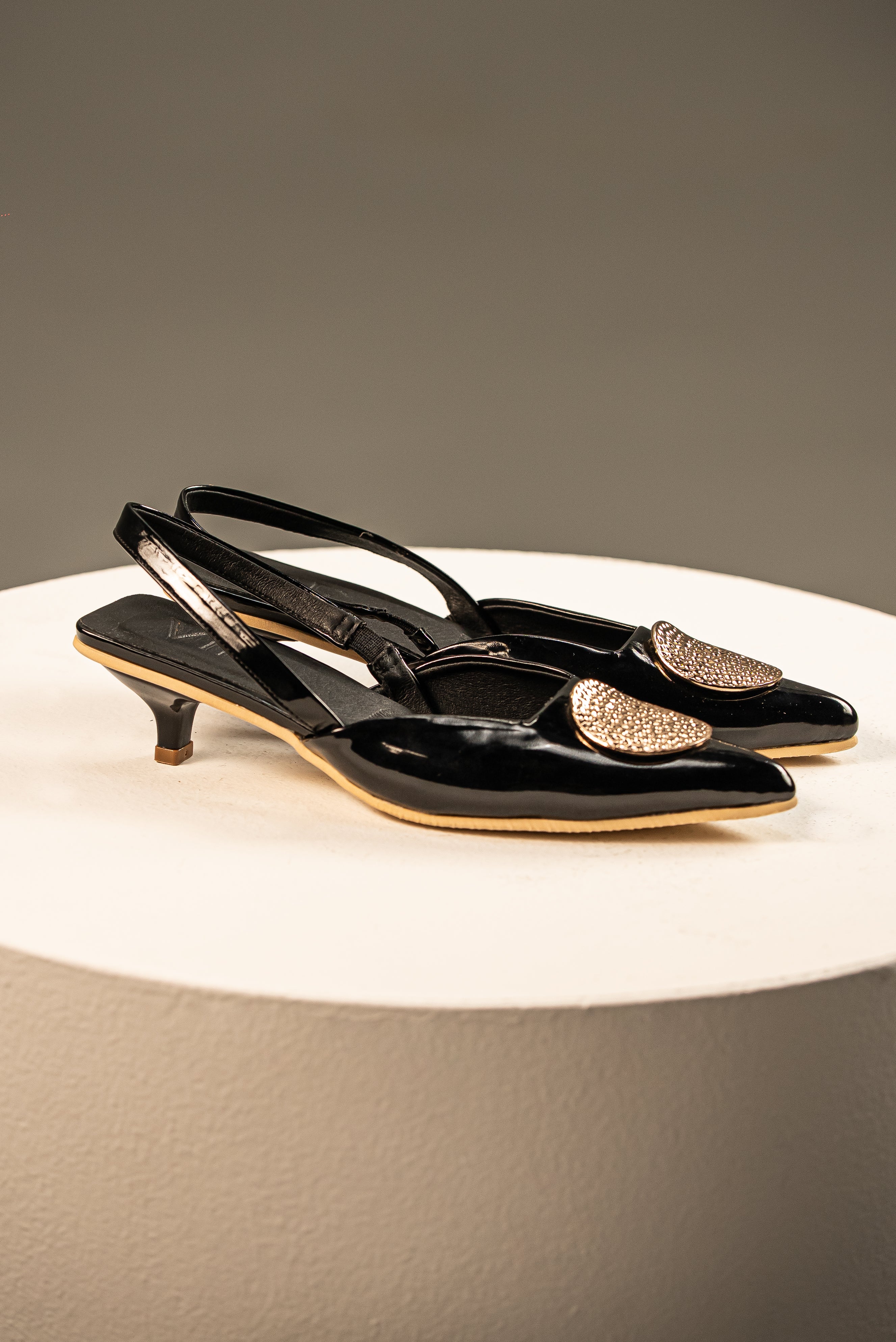 Slingbacks Kiara Negro