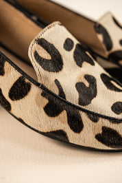 Mocasín Slip-on Margarita Piel Leopardo