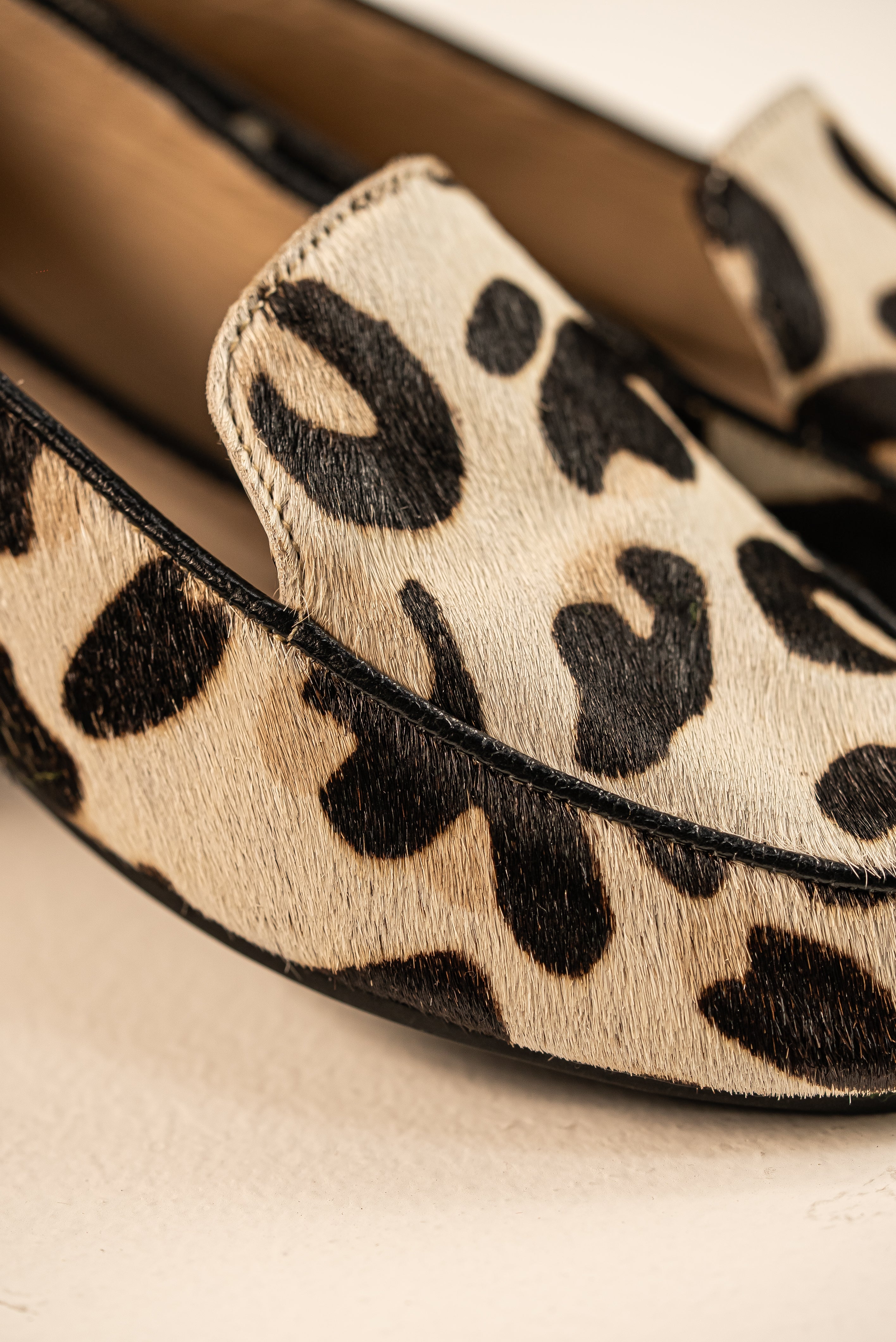 Mocasín Slip-on Margarita Piel Leopardo
