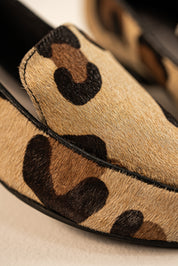 Mocasín Slip-on Margarita Leopardo Cálido