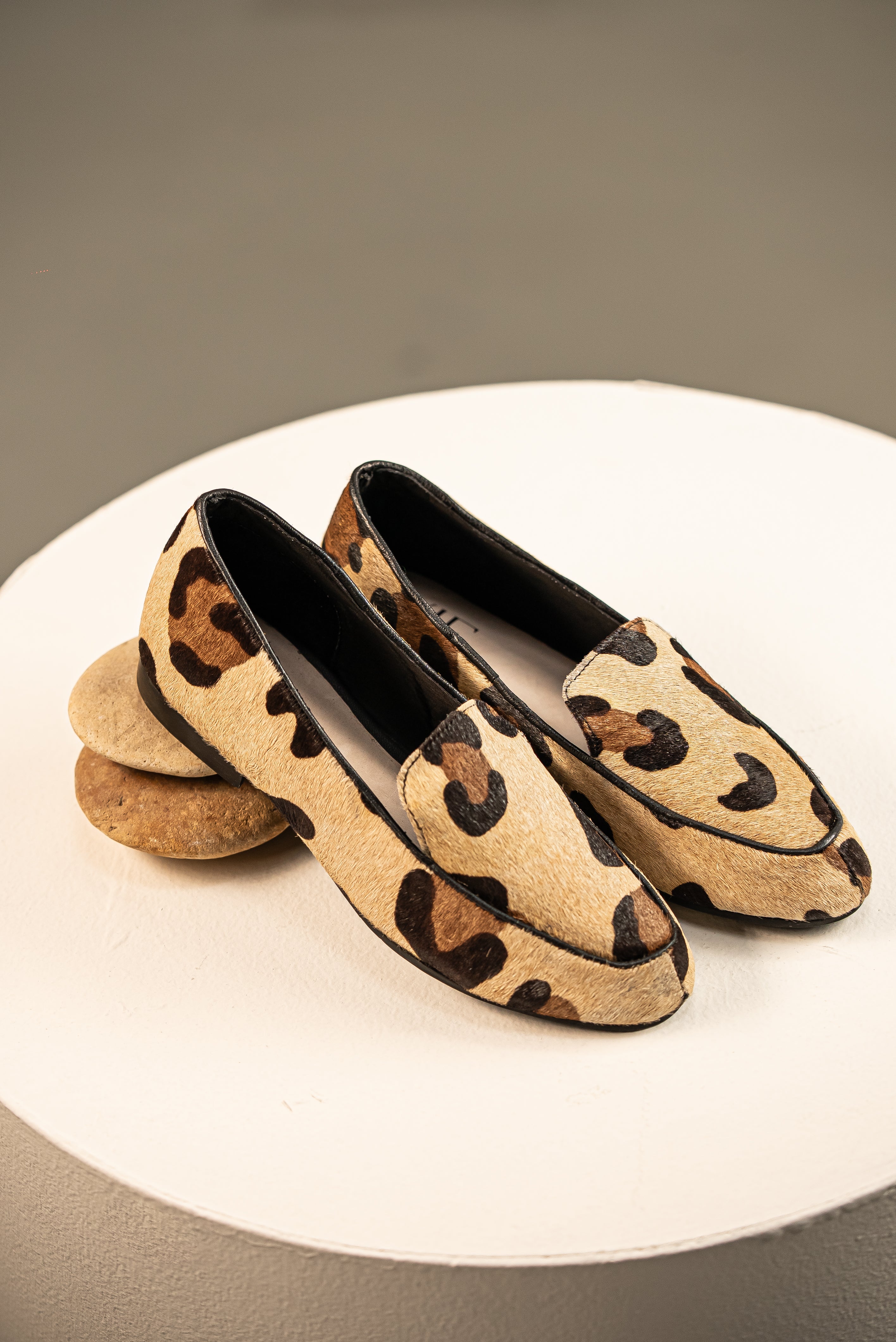Mocasín Slip-on Margarita Leopardo Cálido