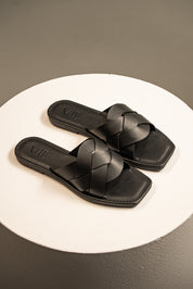 Sandalia Trenza Noir