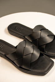 Sandalia Trenza Noir