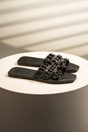 Sandalia Pirámide Negra