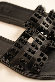 Sandalia Pirámide Negra