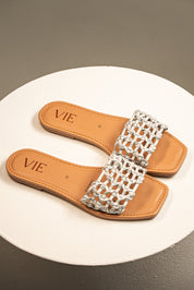 Sandalia Teja Silver