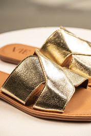 Sandalia Luxe Champaña