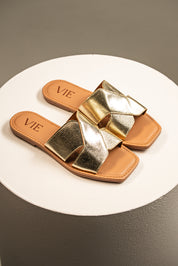 Sandalia Luxe Champaña