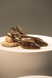 Slingbacks Megan Choco