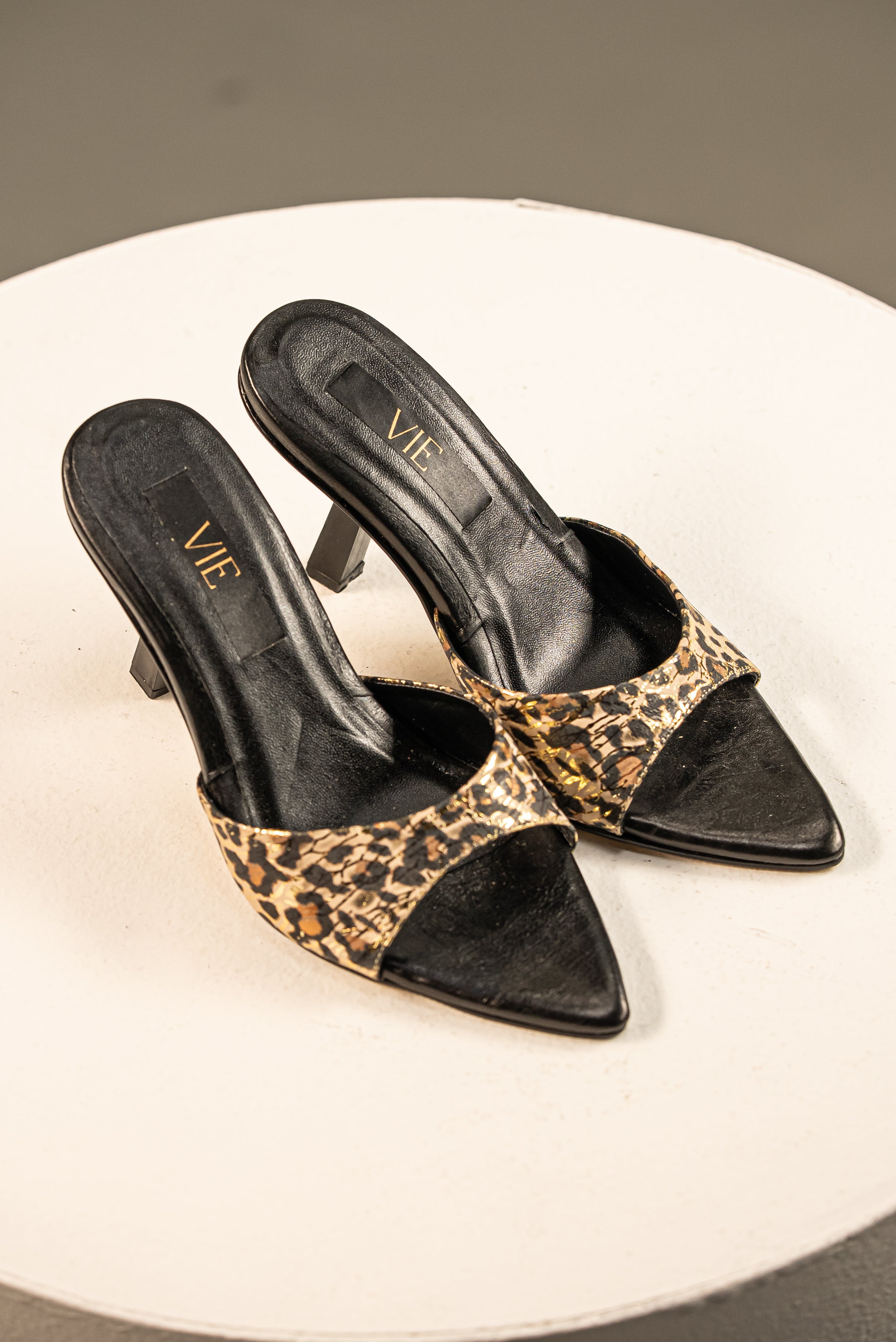 Tacón Stiletto Safari