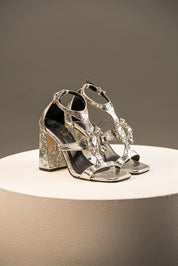 Tacón Gema de Plata