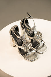 Tacón Gema de Plata