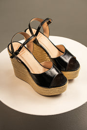 Tacón Yute  Ebony